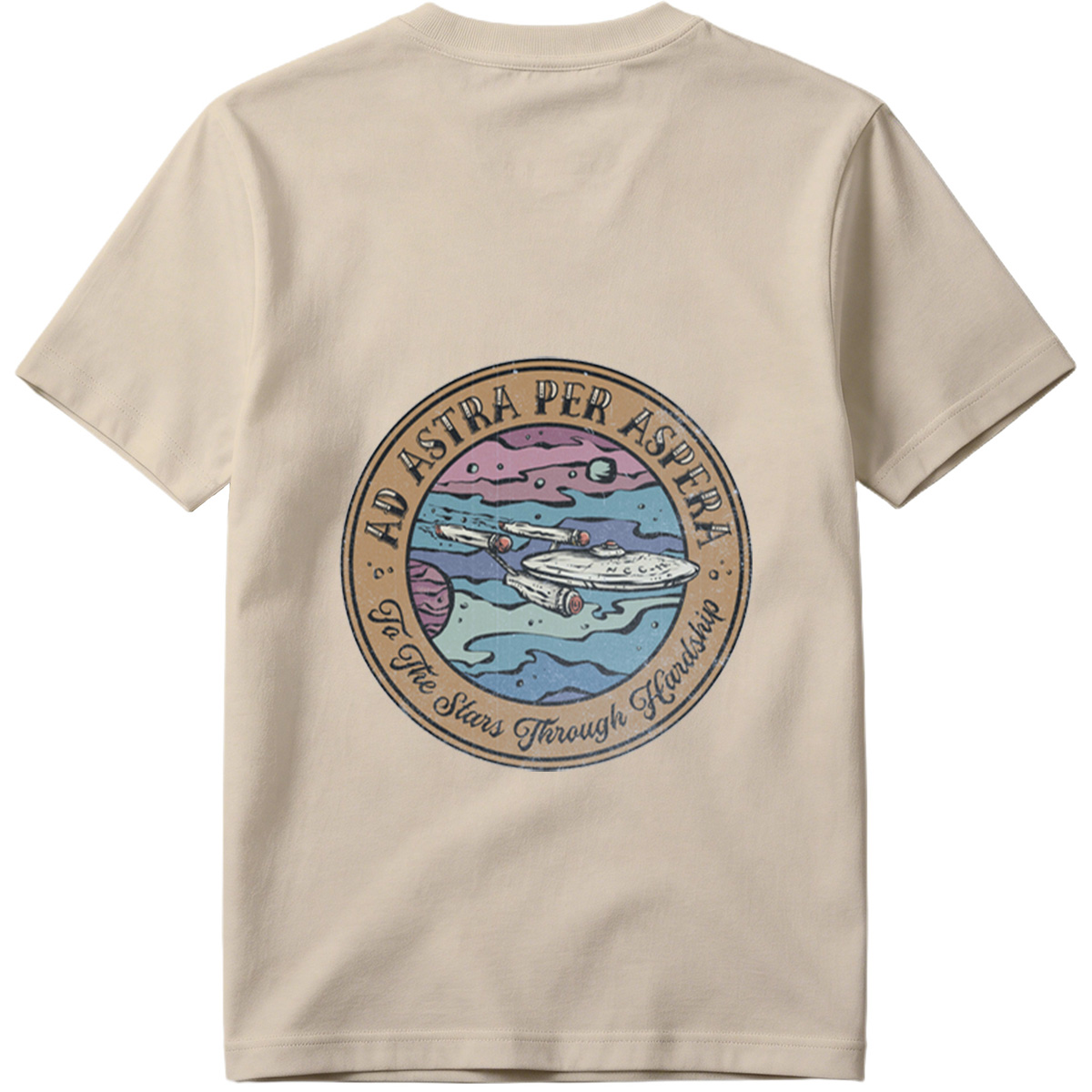 Star Trek: To the Stars Through Hardship - Tee