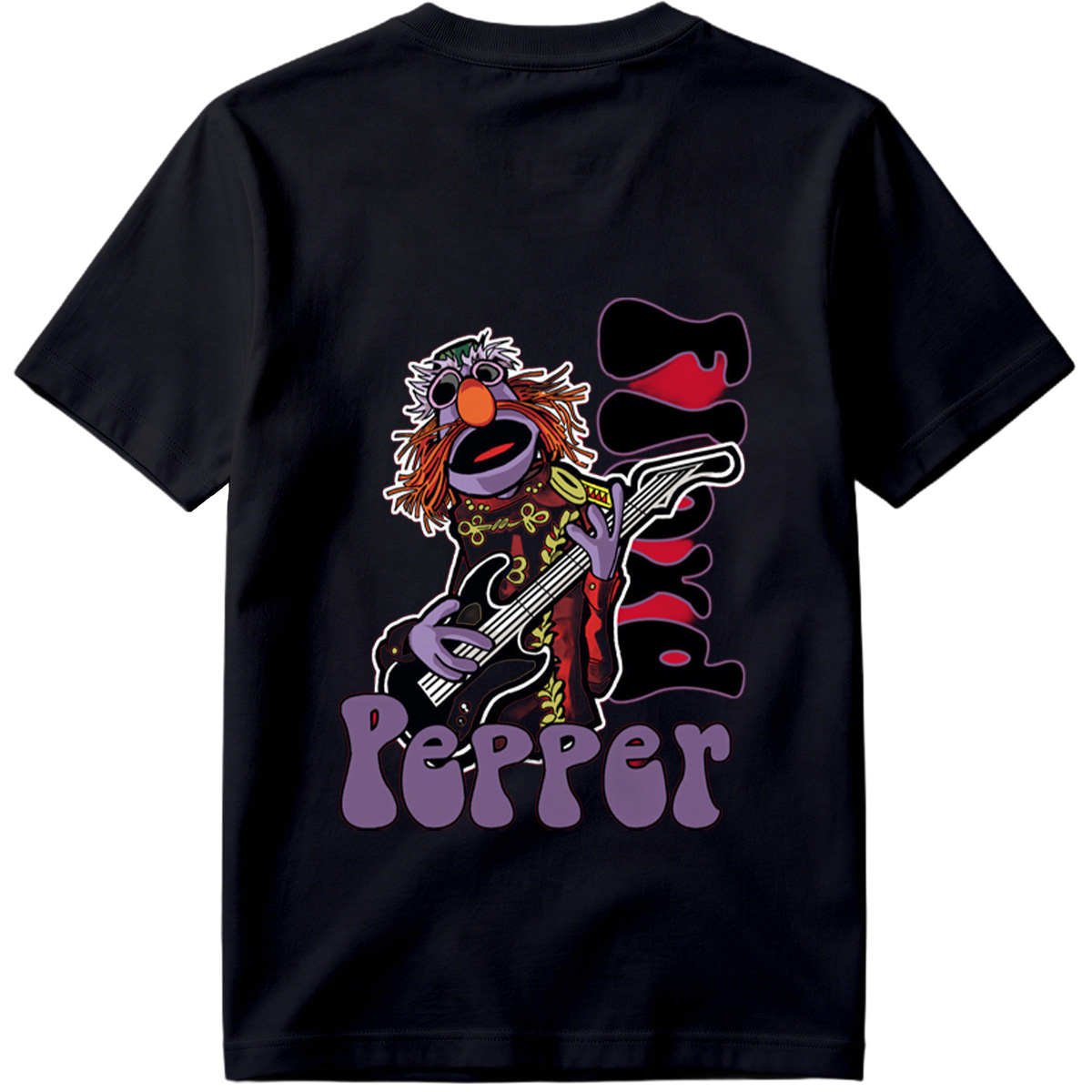 Animal from The Muppets Playing Guitar with 