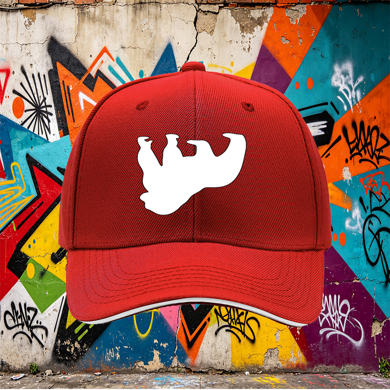 Unisex Classic Sandwich Hat with Lion Silhouette Print - Lightweight Cotton Baseball Cap for Outdoor Activities, Travel, and Casual Wear - Ideal for Adults Seeking Stylish Sun Protection and Comfortable Fit