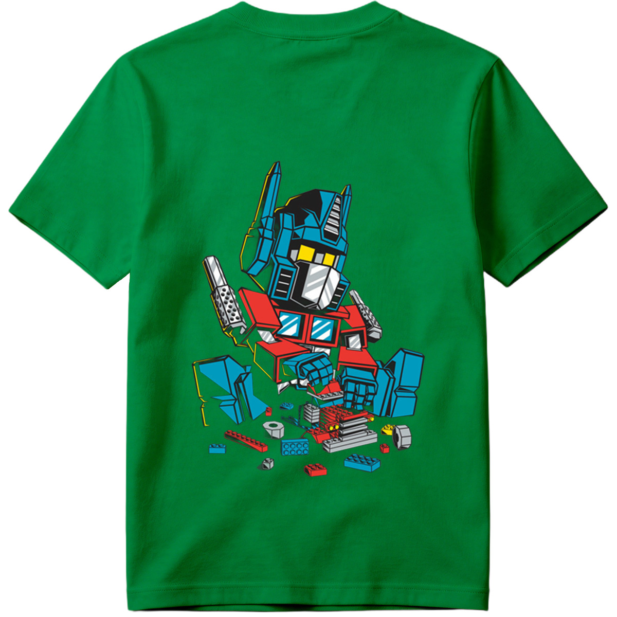 Transformers Optimus Prime LEGO Style - Tee