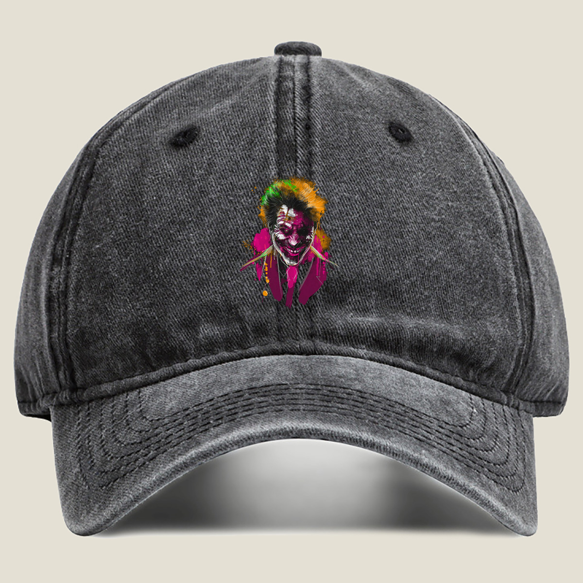 Joker: The Clown Prince of Crime - Washed Denim - Baseball Cap