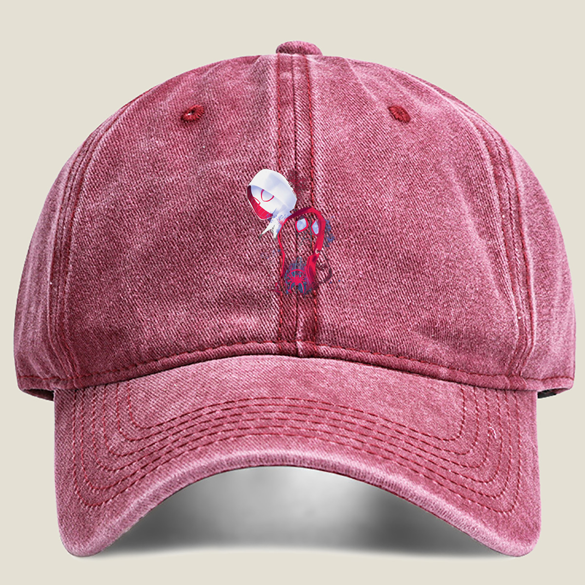 Spider-Verse: Miles Morales and Gwen Stacy - Washed Denim - Baseball Cap