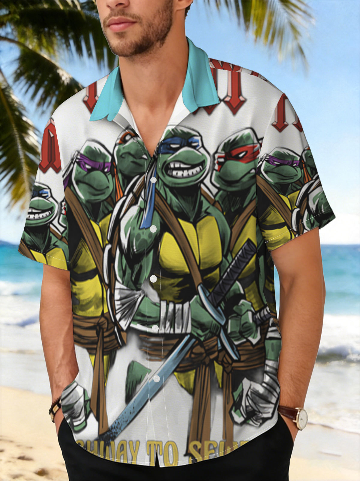 Teenage Mutant Ninja Turtles: Highway to Sewers – TMNT Rock Band Parody -  Shirt