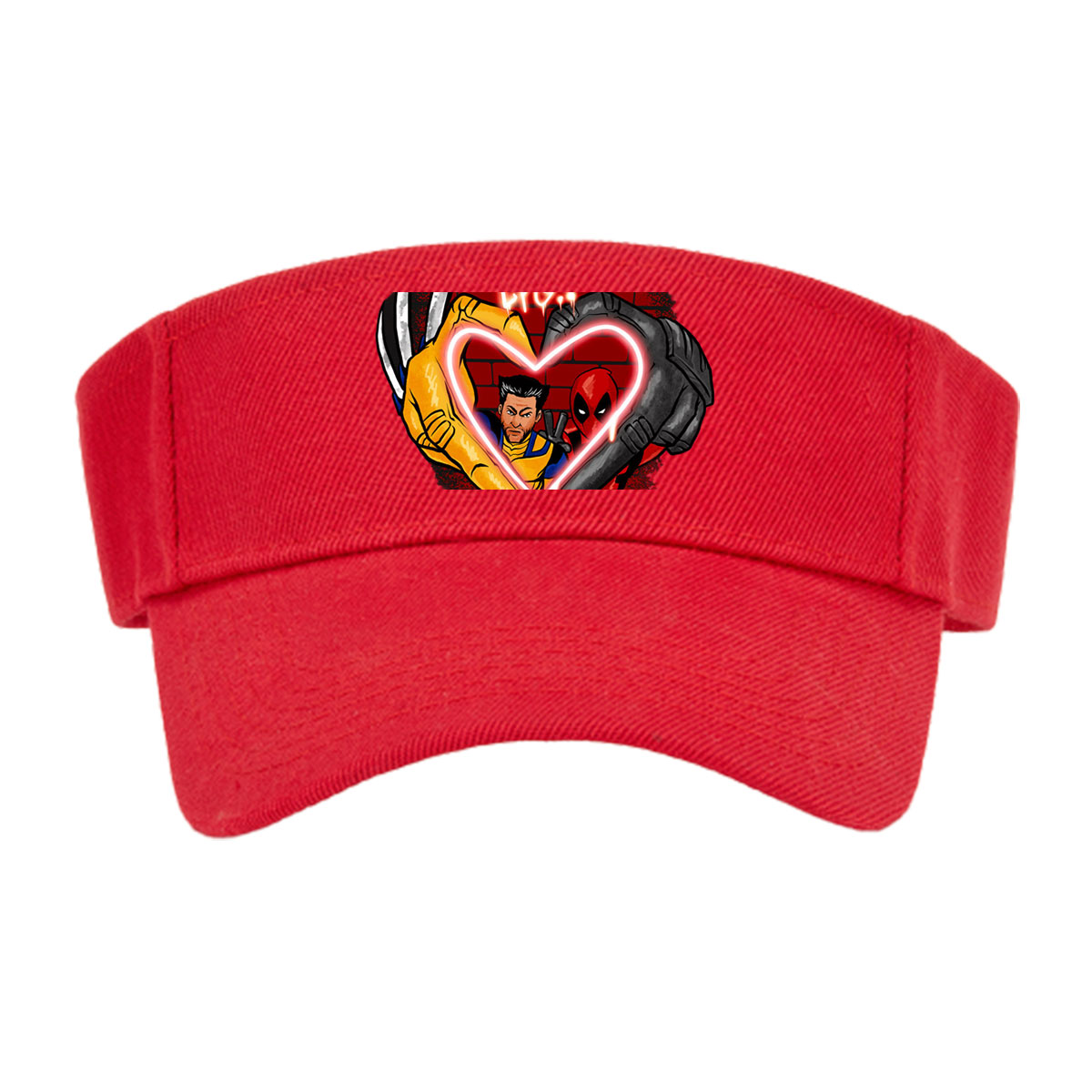 Wolverine and Deadpool Form Heart with 