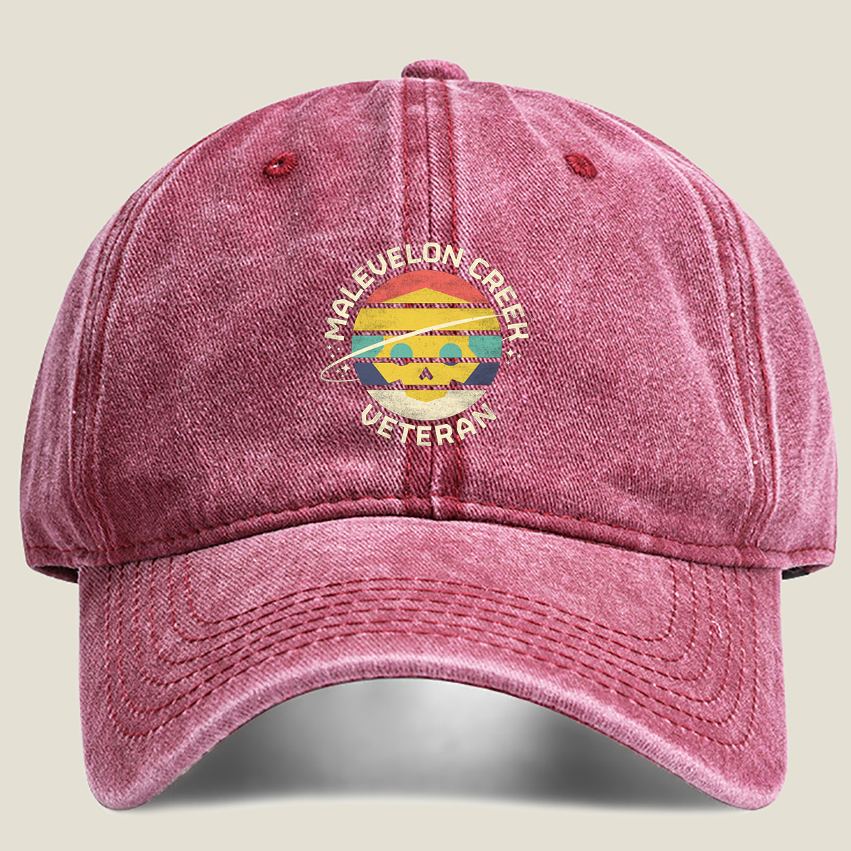 Malevelon Creek Veteran - Washed Denim - Baseball Cap