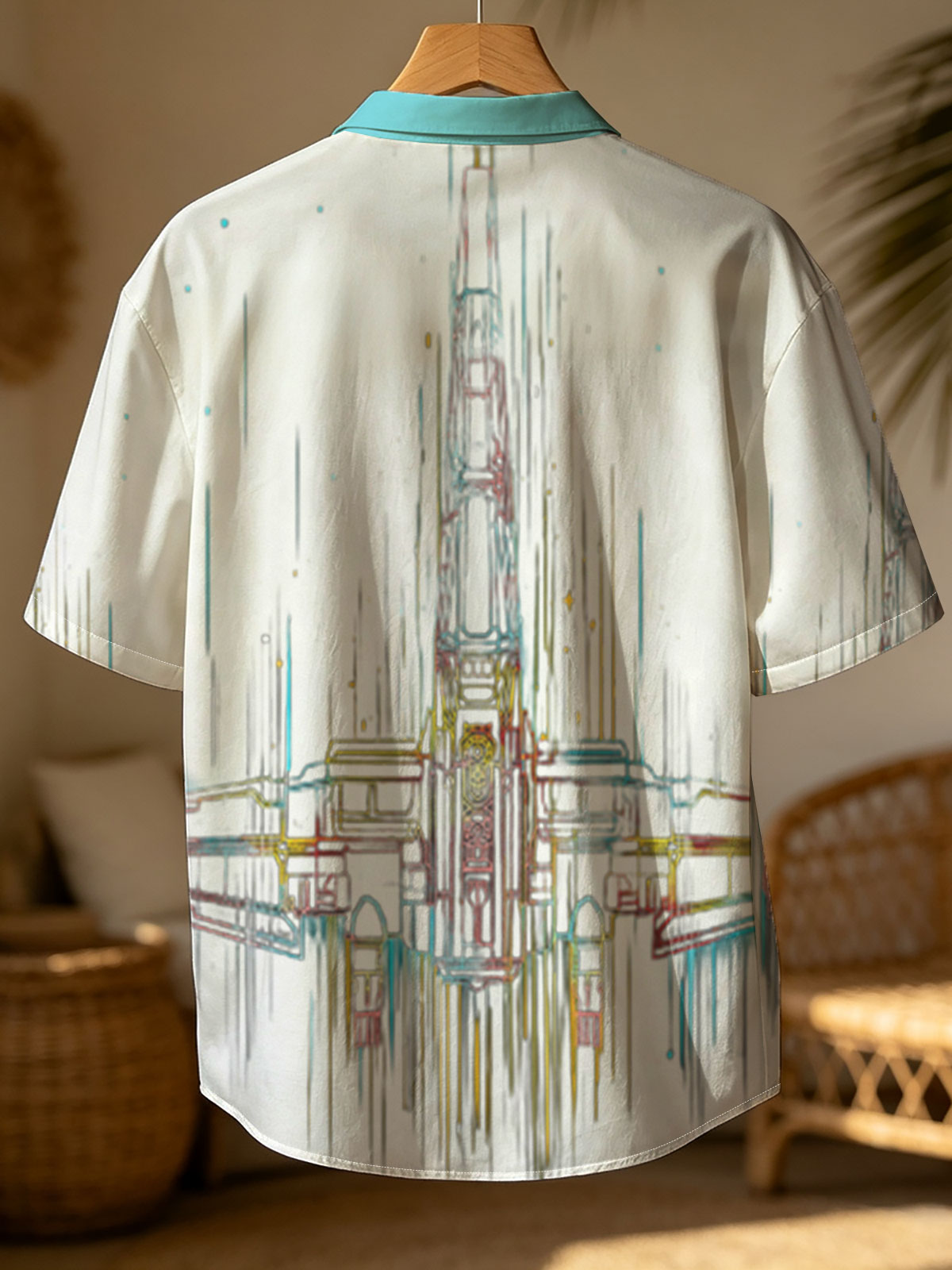 X-Wing Fighter in Neon Glow: Star Wars Iconic Spacecraft Art -  Shirt