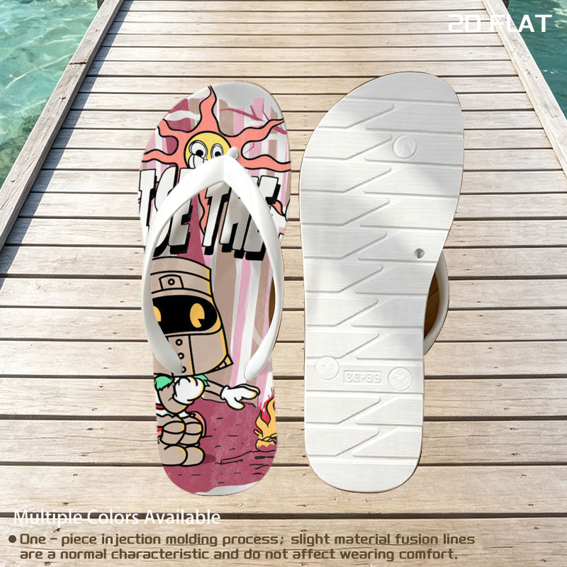 Praise the Sun: Knight with Fire and Sword -  flip-flops