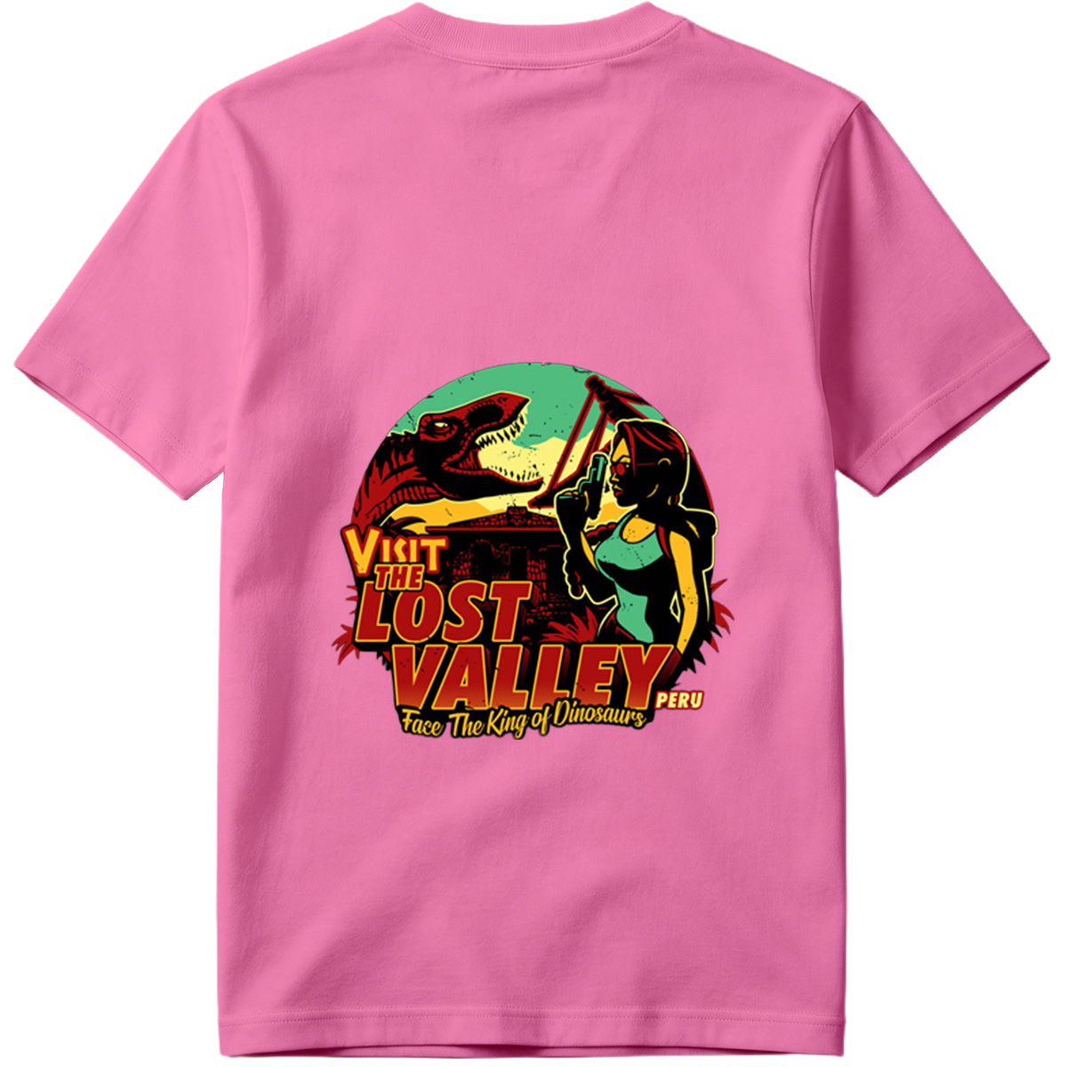 Visit the Lost Valley: Face the King of Dinosaurs - Tee