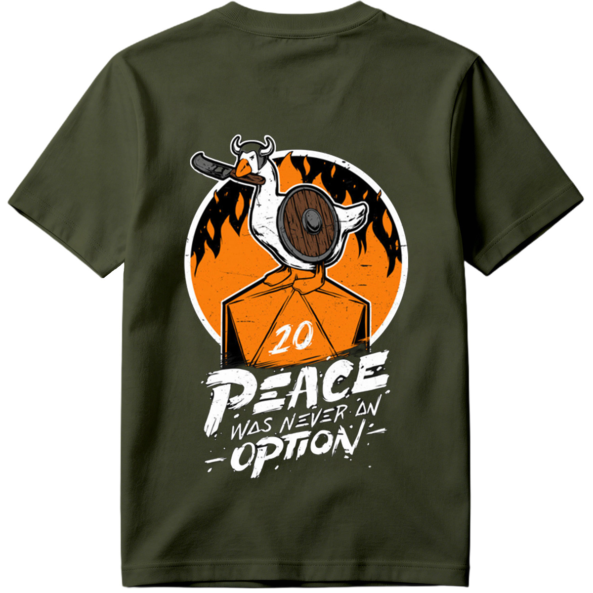Duck Viking: Peace Was Never an Option - Tee