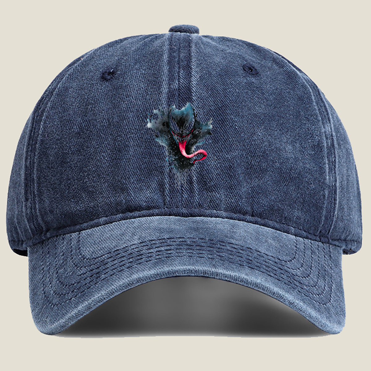 Venom: The Symbiote Horror - Washed Denim - Baseball Cap