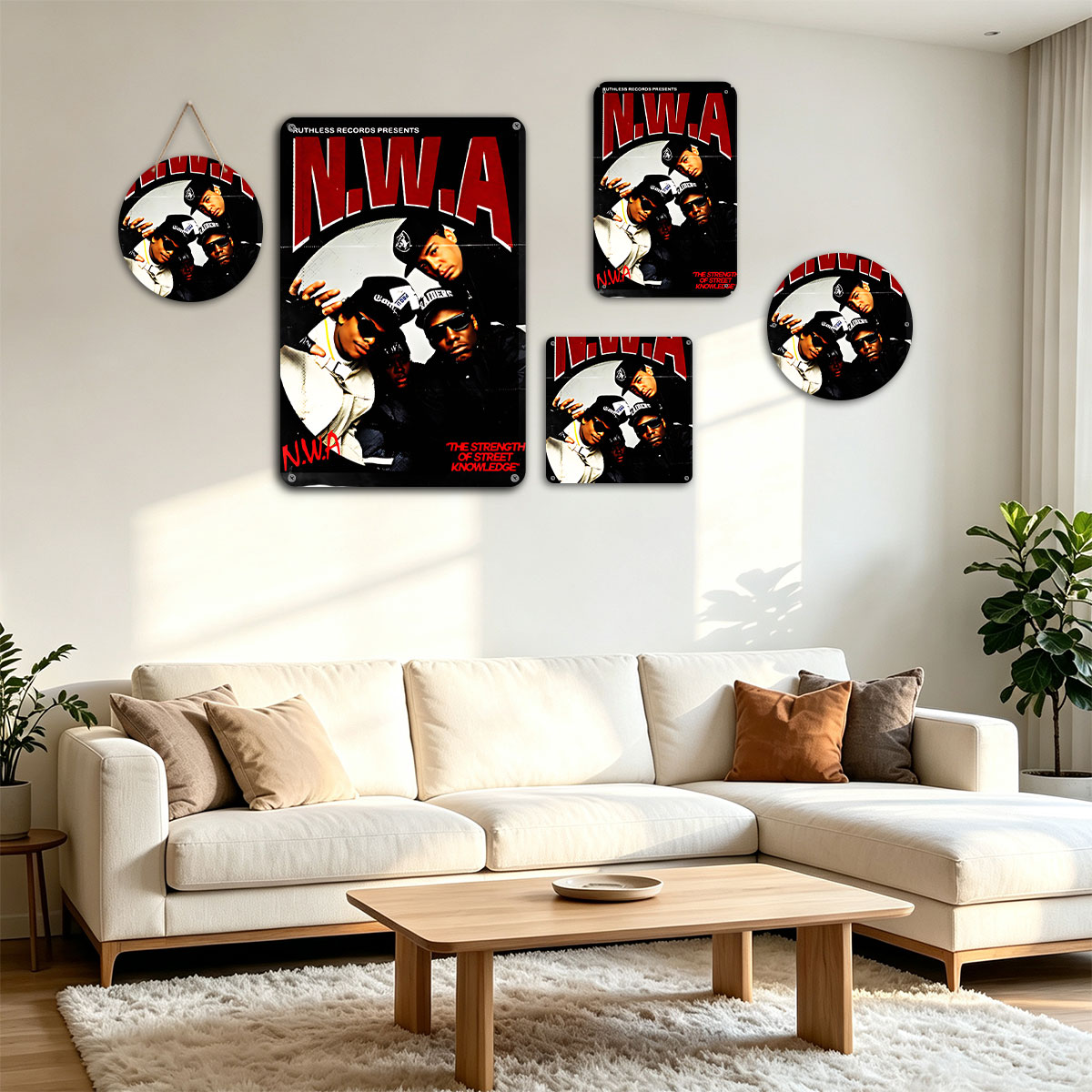 N.W.A - The Strength of Street Knowledge - painting