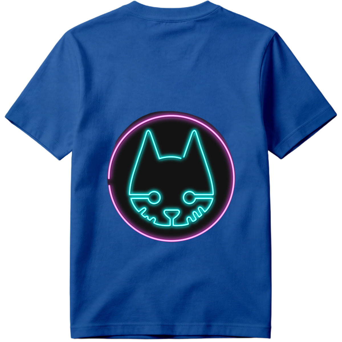 Neon Cat Logo - Tee