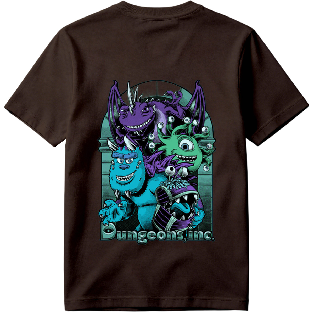 Dungeons, Inc. - Sulley, Mike, and Monsters - Tee