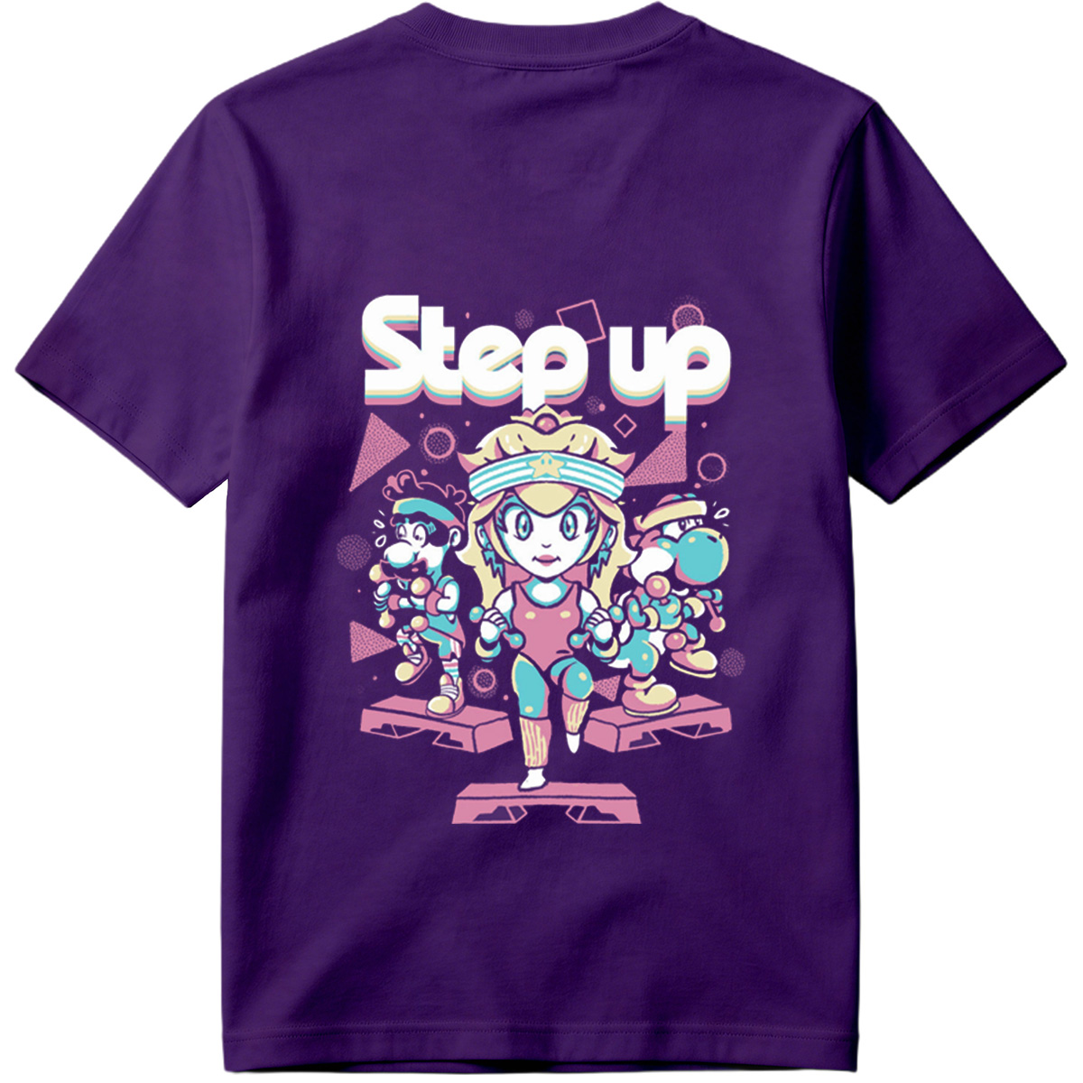 Step Up: Princess Peach, Mario, and Yoshi in Sync - Tee