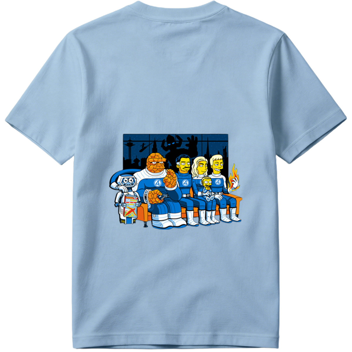 The Simpsons Meet the Fantastic Four - Tee