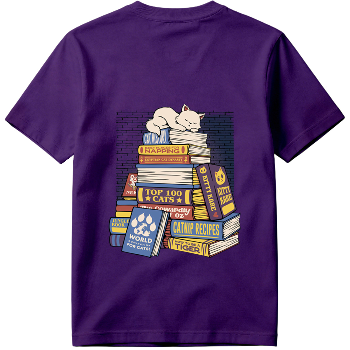 Cat Nap: A Stack of Feline Favorites - Tee