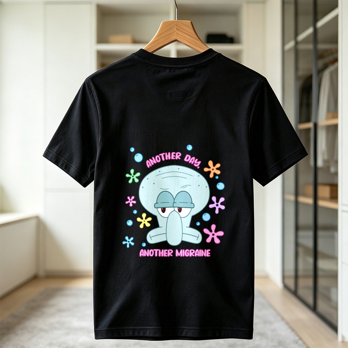 Squidward Another Day Another Migraine - Tee