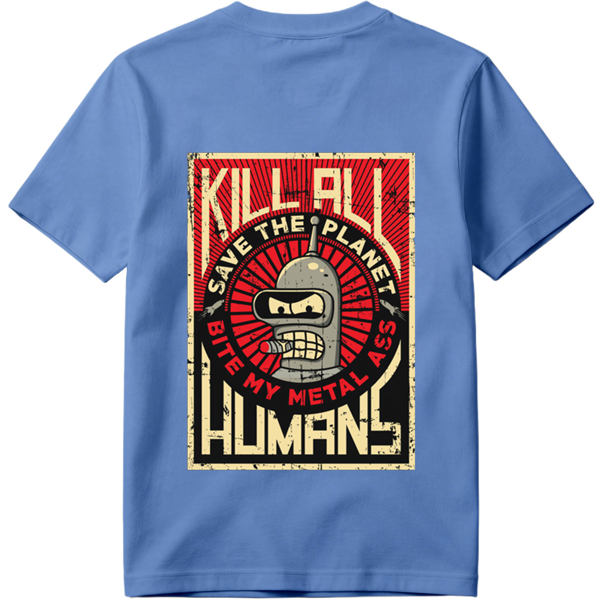 Futurama - Bender: Kill All Humans - Tee