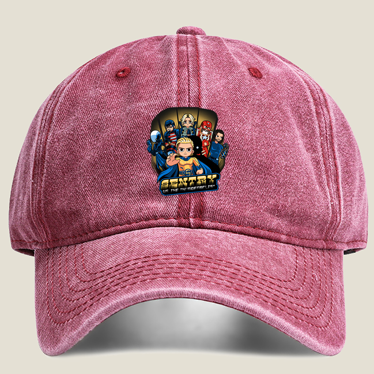 Spentrix vs. The Thunderbolts - Washed Denim - Baseball Cap