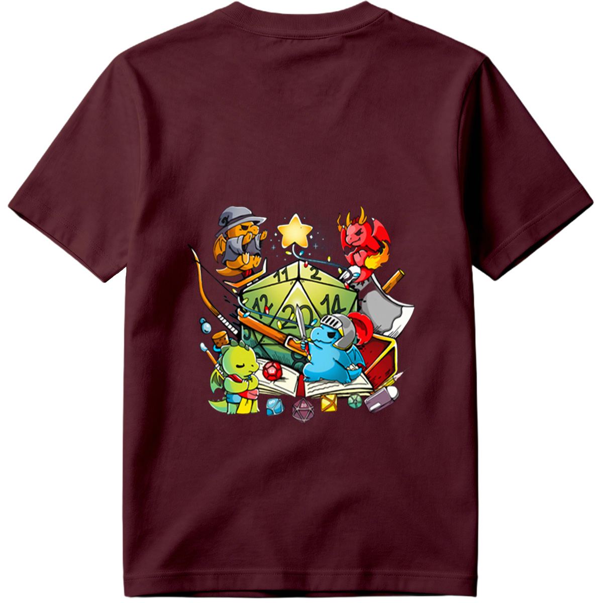 D&D: Dragon, Duck, and D20 Adventure - Tee
