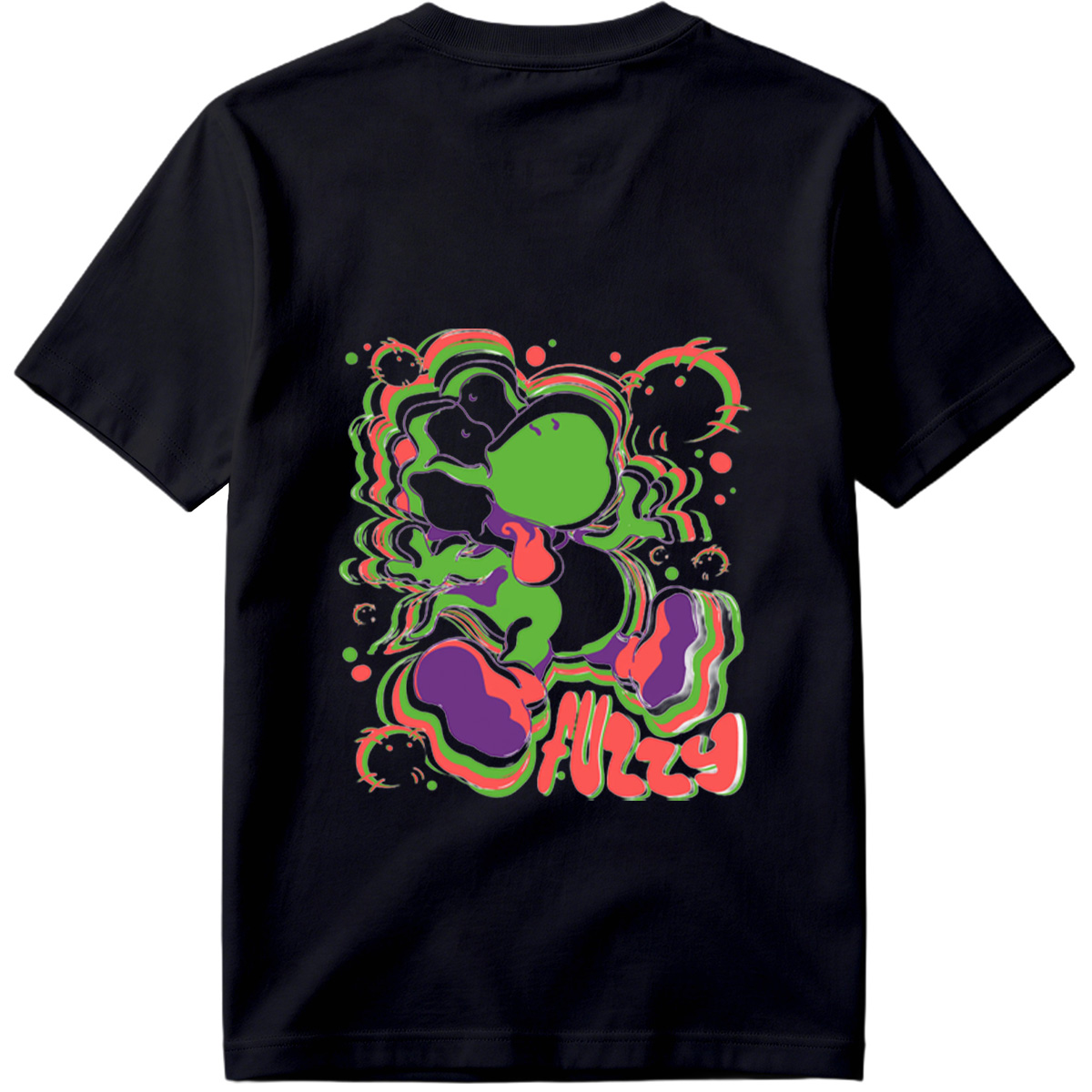 Yoshi Fuzzy Art Design - Tee