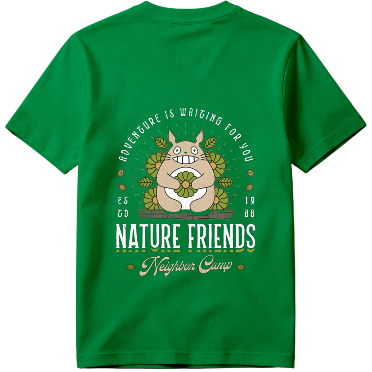 Totoro Nature Friends Neighbor Camp - Tee