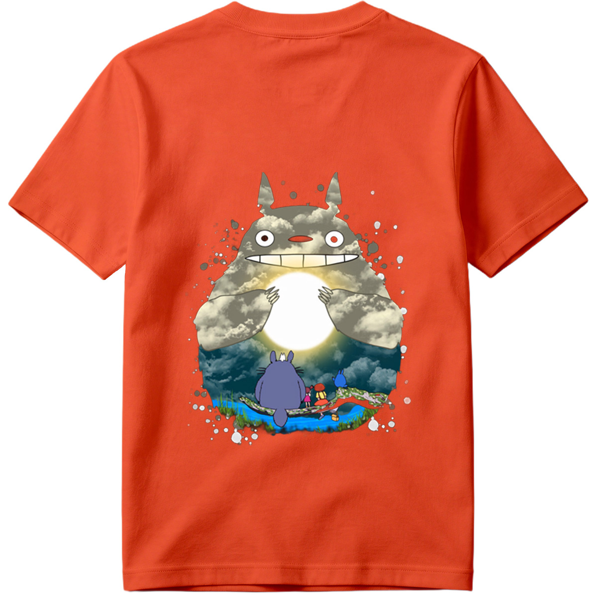 Totoro and Friends Under the Moonlight - Tee