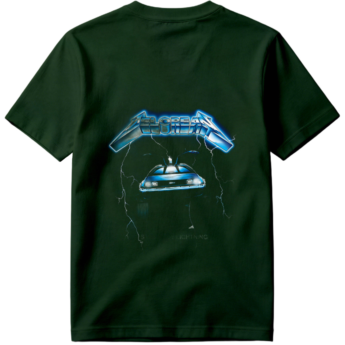 DeLorean Struck by Lightning - Tee