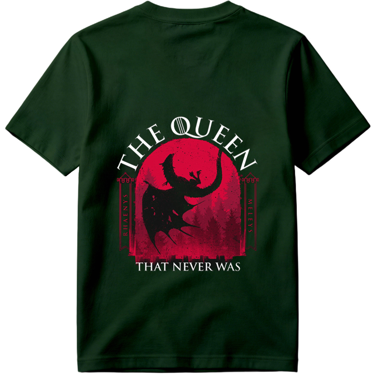 The Queen That Never Was: Rhaenyra Targaryen and Meleys - Tee