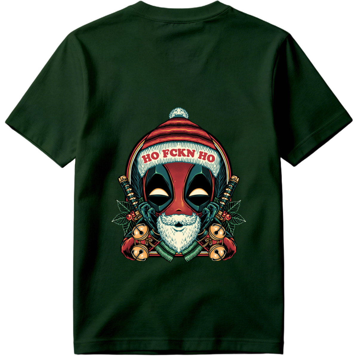 Deadpool Santa Christmas Design - Tee