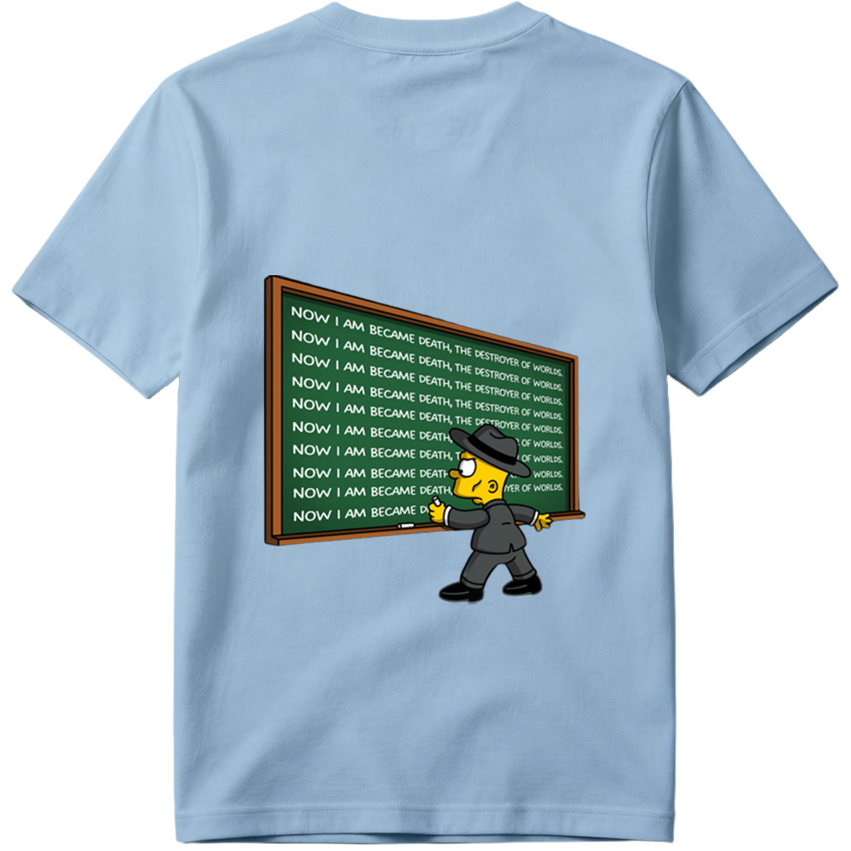Simpsons Character Writes 