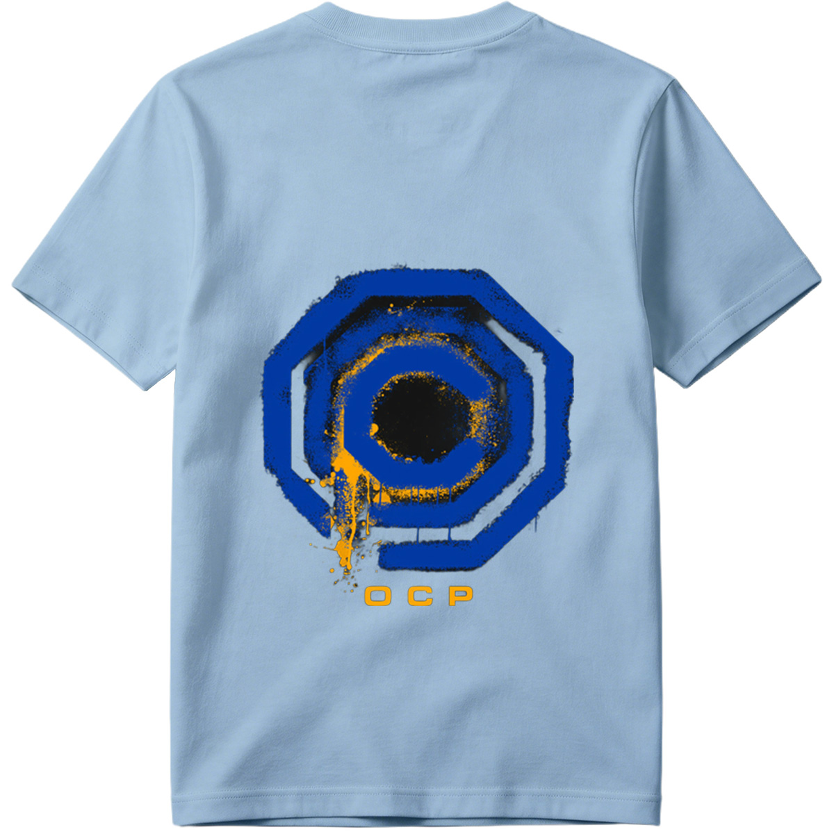 OCP Logo with Blue and Yellow Design - Tee