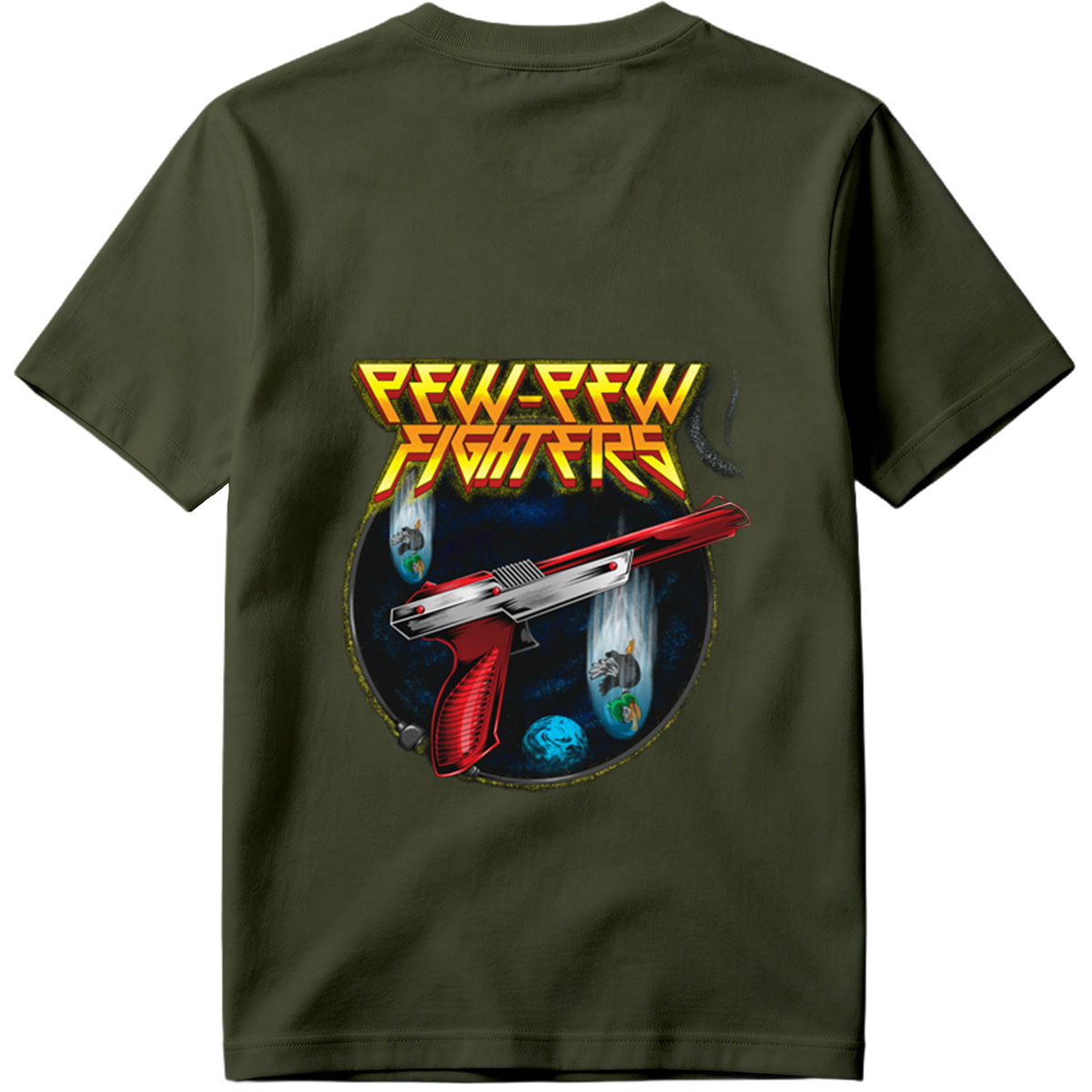 Pew-Pew Fighters: Laser Blasters and Space Ducks - Tee