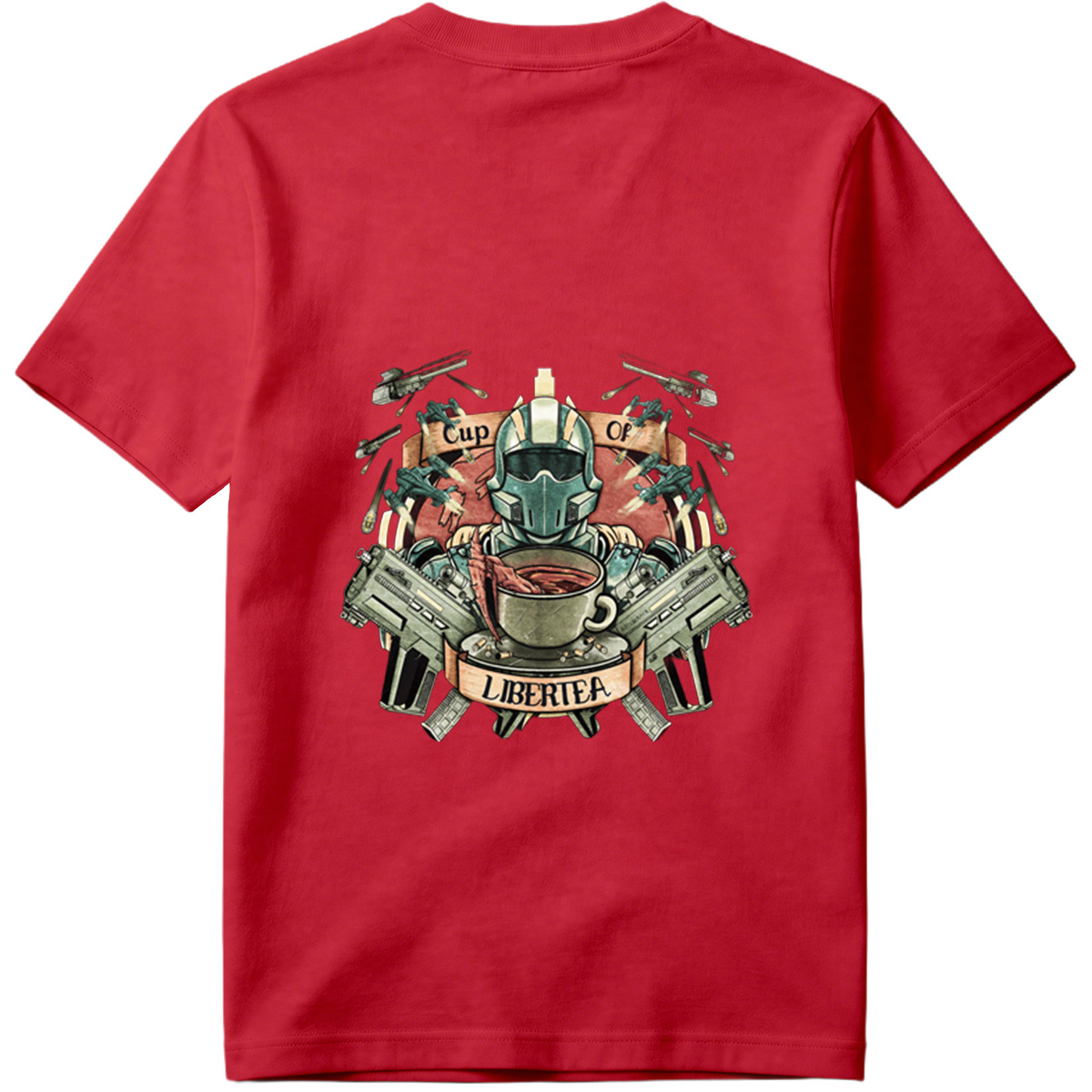 Cup of LiberteA: The Armored Tea Master - Tee