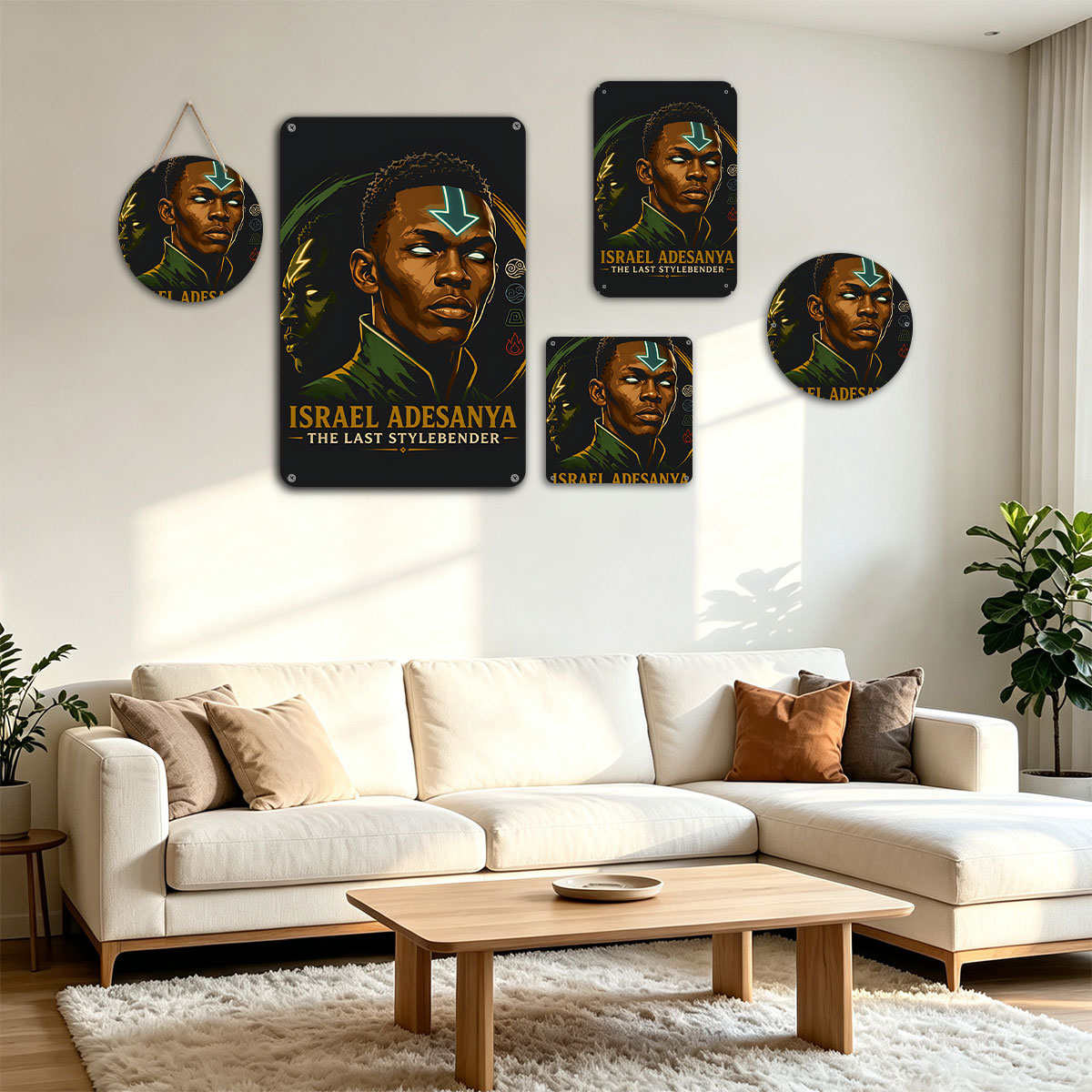 Israel Adesanya: The Last Stylebender - painting