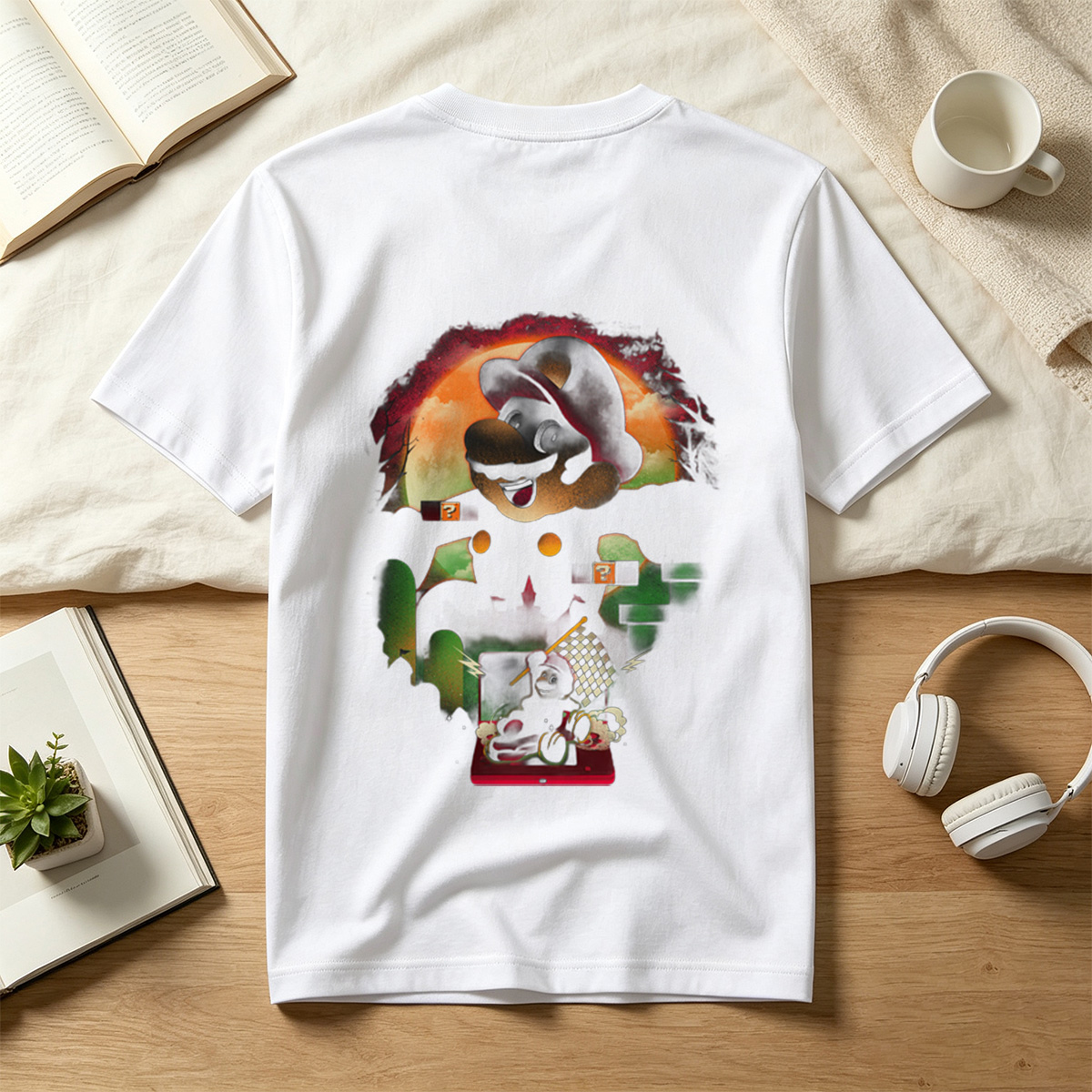 Super Mario: Dark Mario and Koopa Troopa Adventure - Tee