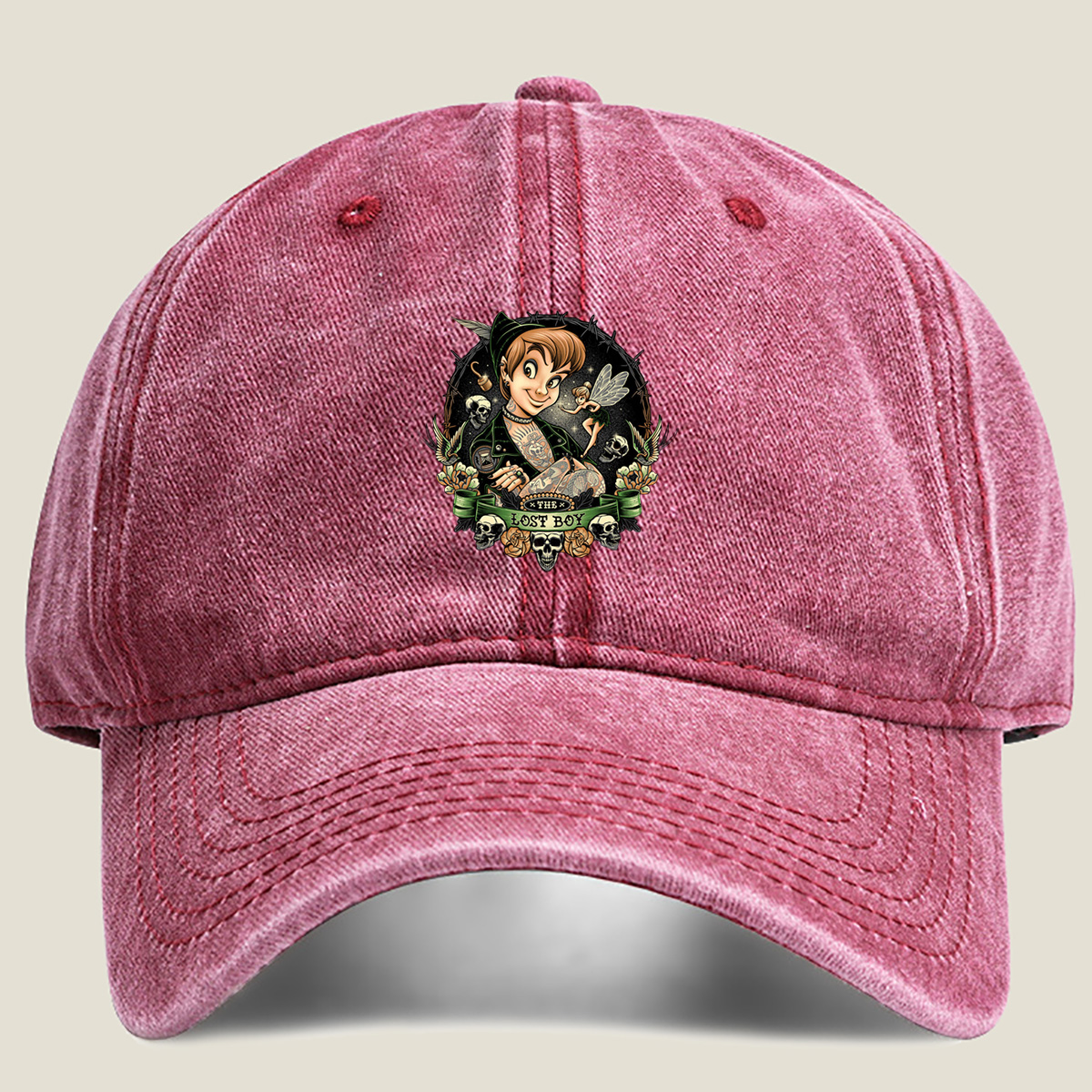Peter Pan & Tinker Bell: The Lost Boy - Washed Denim - Baseball Cap
