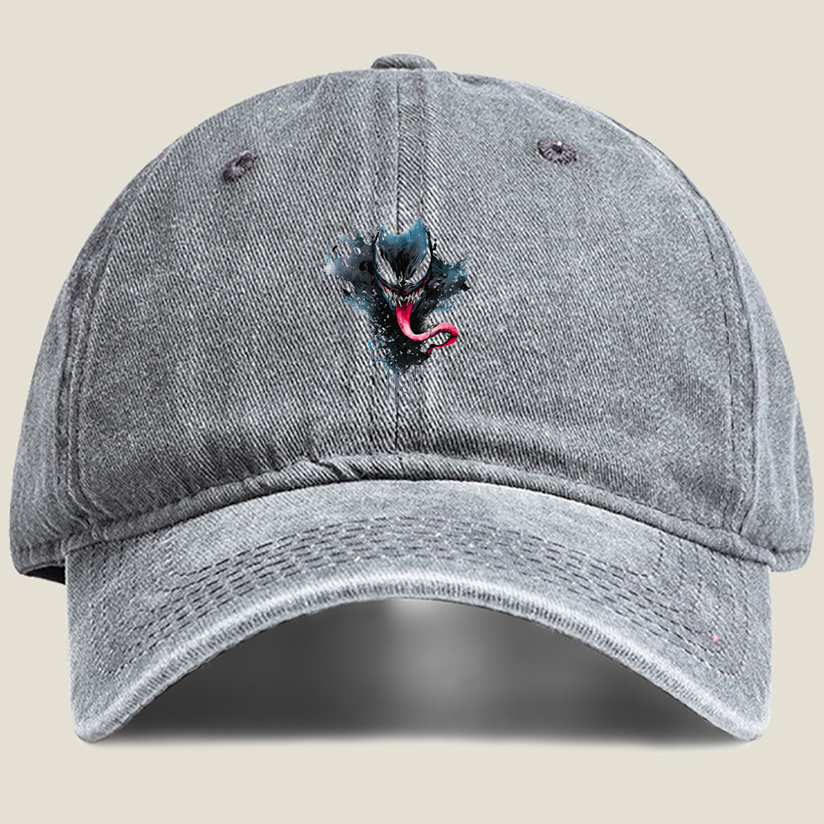 Venom: The Symbiote Horror - Washed Denim - Baseball Cap