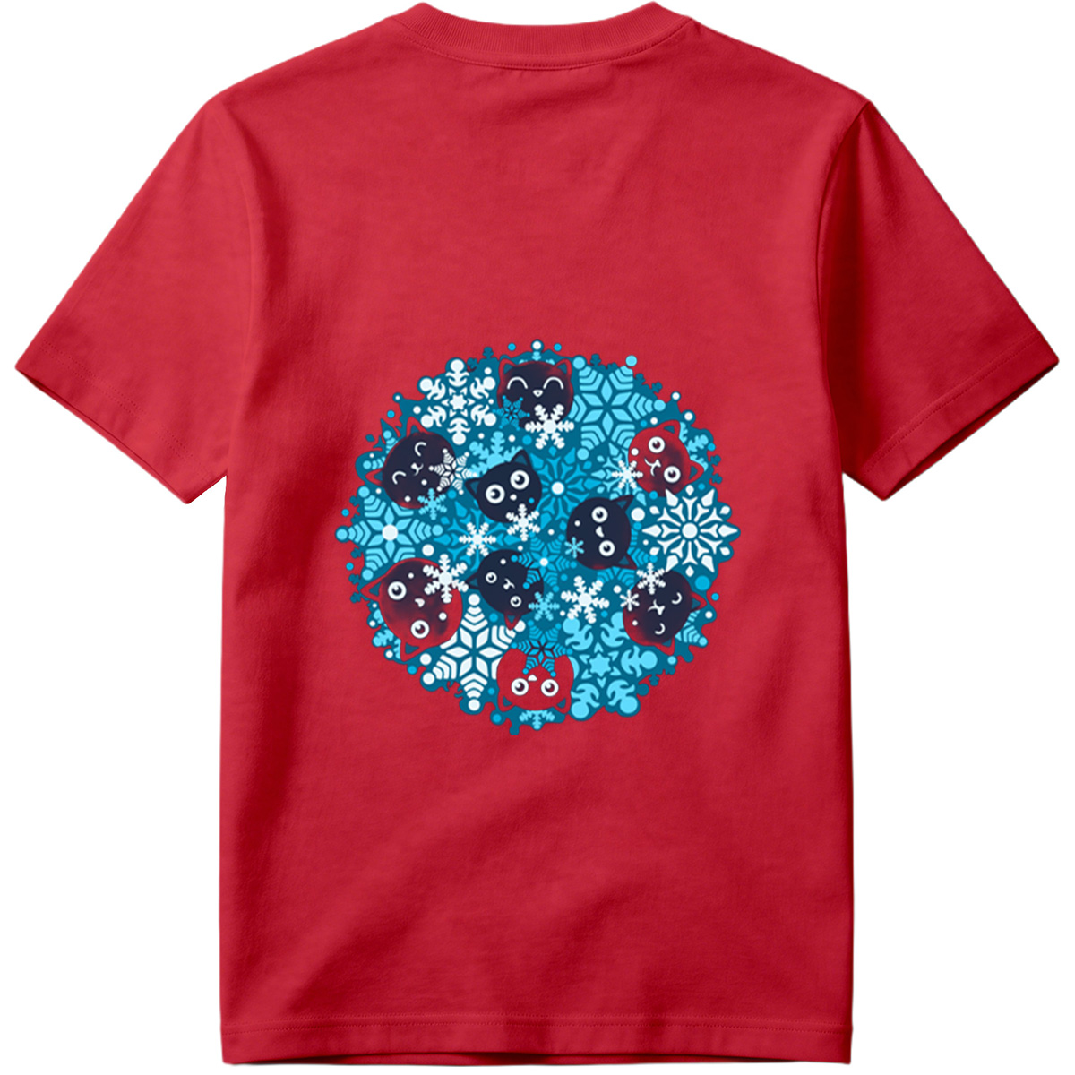 Pusheen Snowflake Pattern - Tee