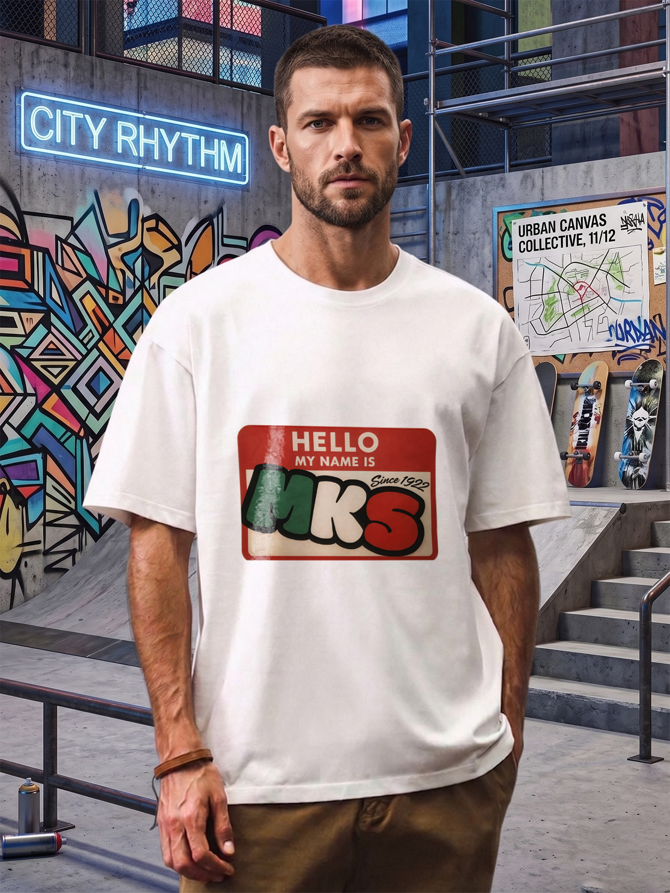 Men's Printed T-Shirt Hello My Name Is Mrs Since 1922 Retro Style Graphic Tee Casual Round Neck Lightweight Breathable Summer Short Sleeve T-Shirt for Adults Unisex Fashion Statement Wear for Daily Outings and Casual Events