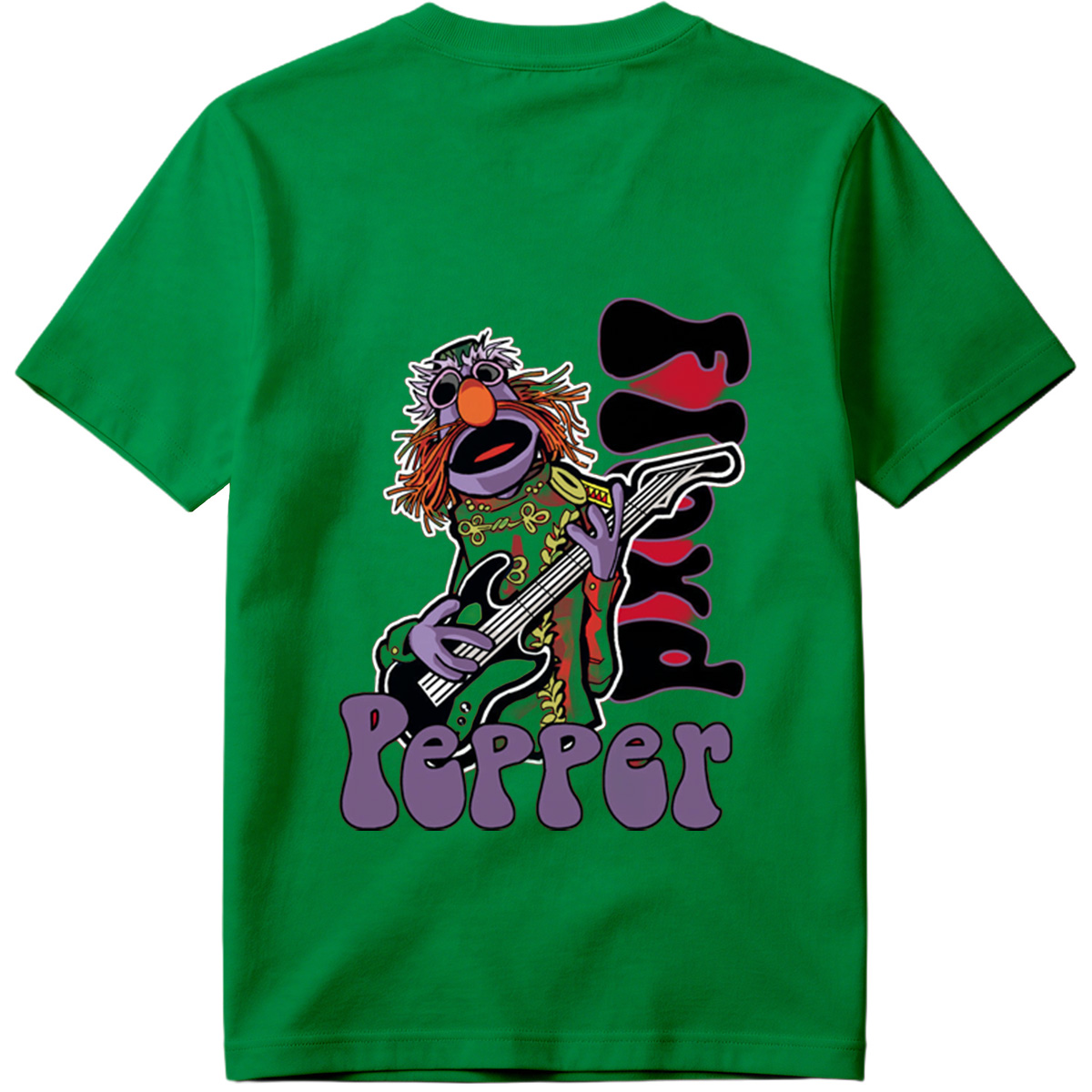 Animal from The Muppets Playing Guitar with 