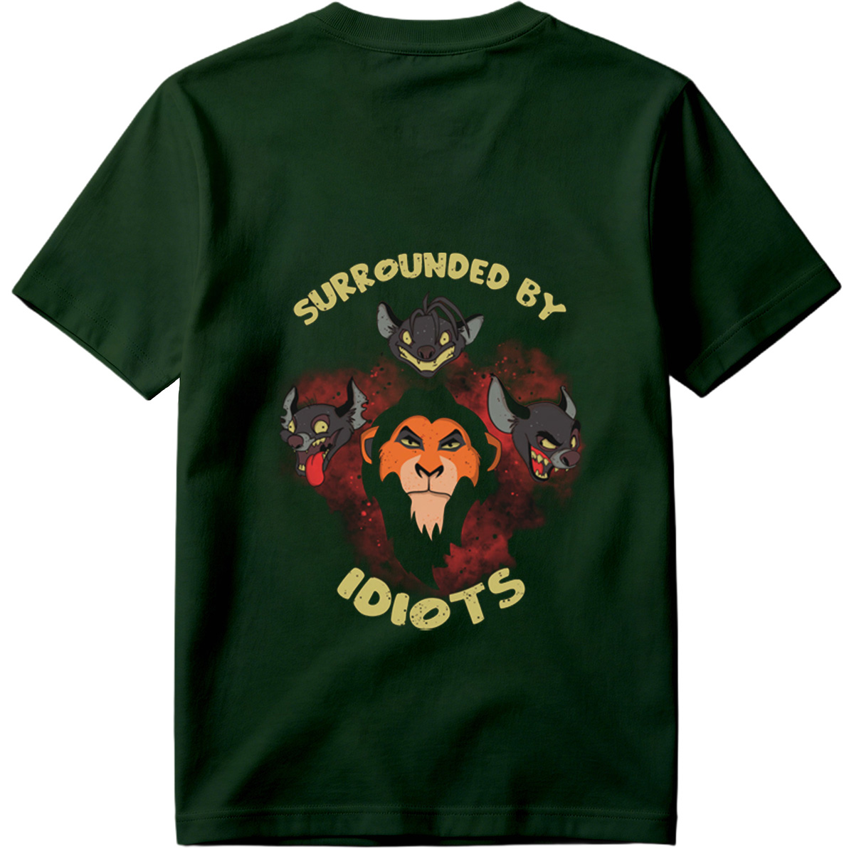 The Lion King: Scar Surrounded by Hyenas - Tee