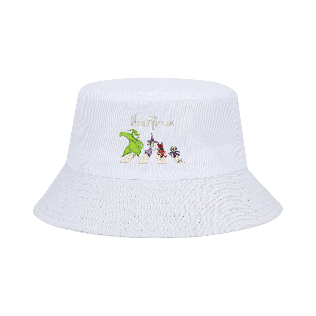 The Nightmare: Oogie Boogie, Witch, Devil, and Jack Skellington Crossing - Fisherman's Hat