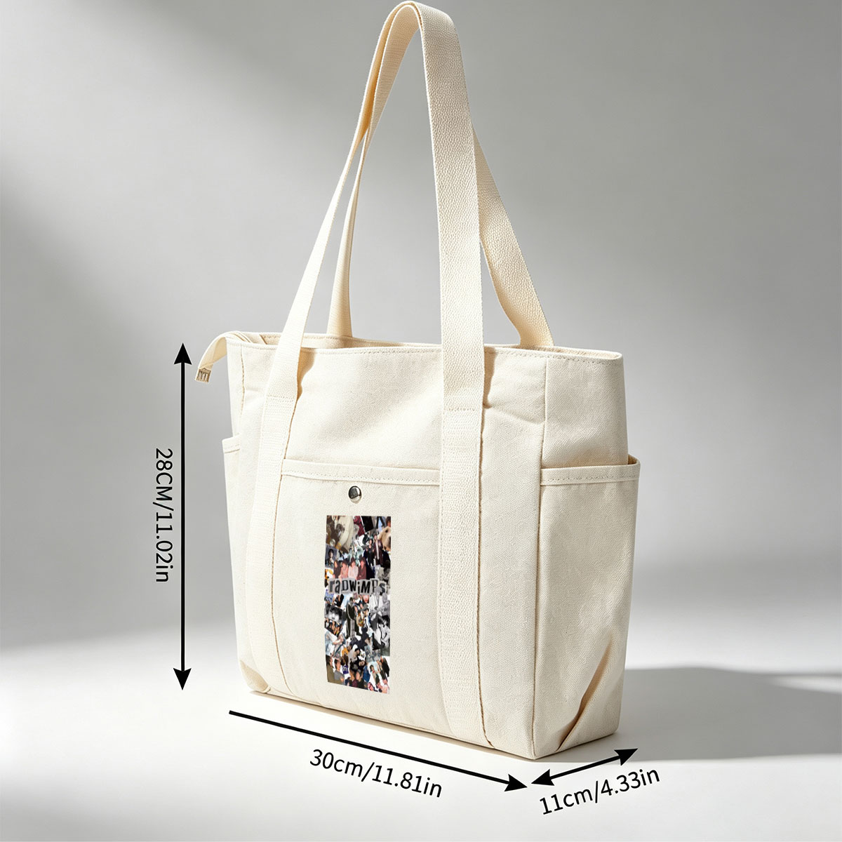 radwimps band collage featuring various photos and moments from their performances and personal life - Multi-pocket bags