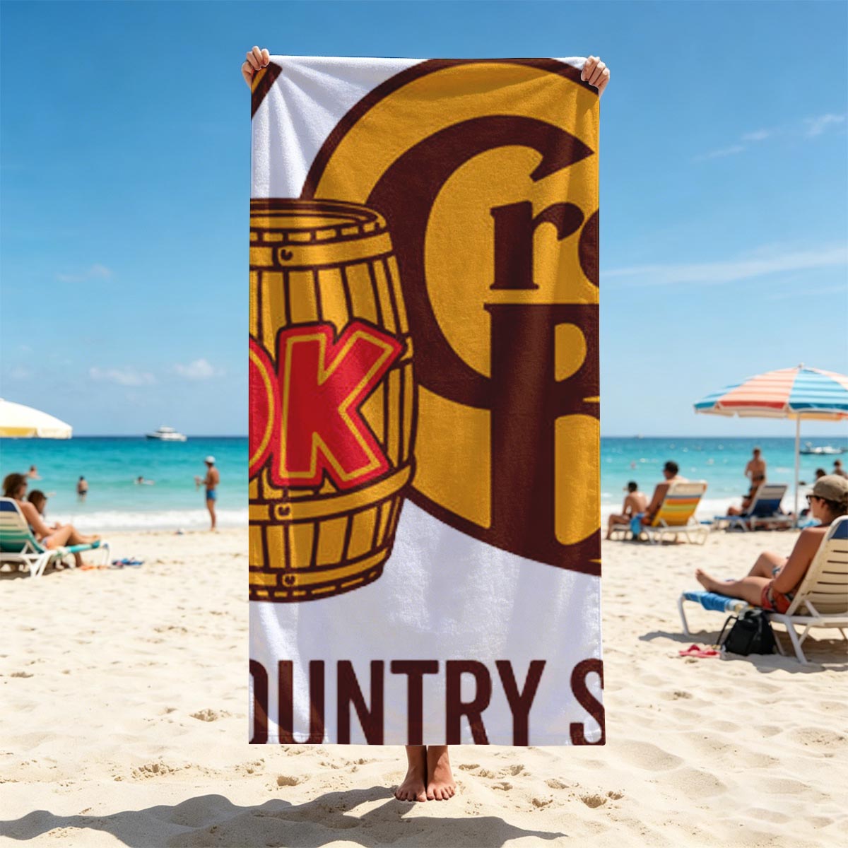 Cranky Barrel DK Country Store Featuring Donkey Kong - Beach towels