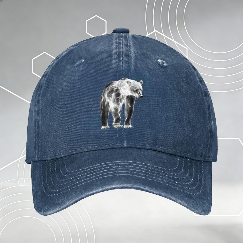 New Baseball Cap with Turquoise Geometric Pattern Print Unisex Adjustable Hat for Outdoor Activities and Casual Wear Suitable for Men and Women