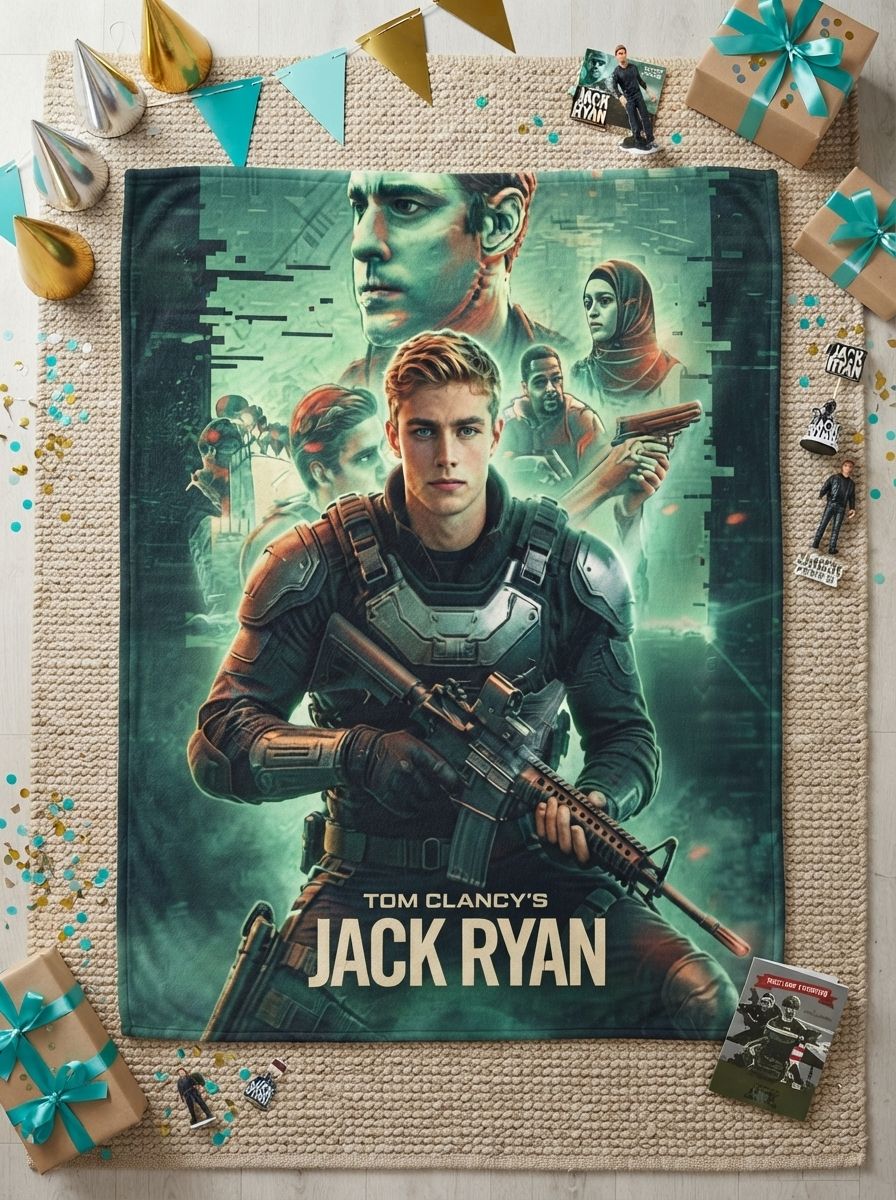 Custom Photo Face Blanket Personalized Action Hero Flannel Throw Soft Anti-Pilling Fleece Bed Couch Cover Ideal