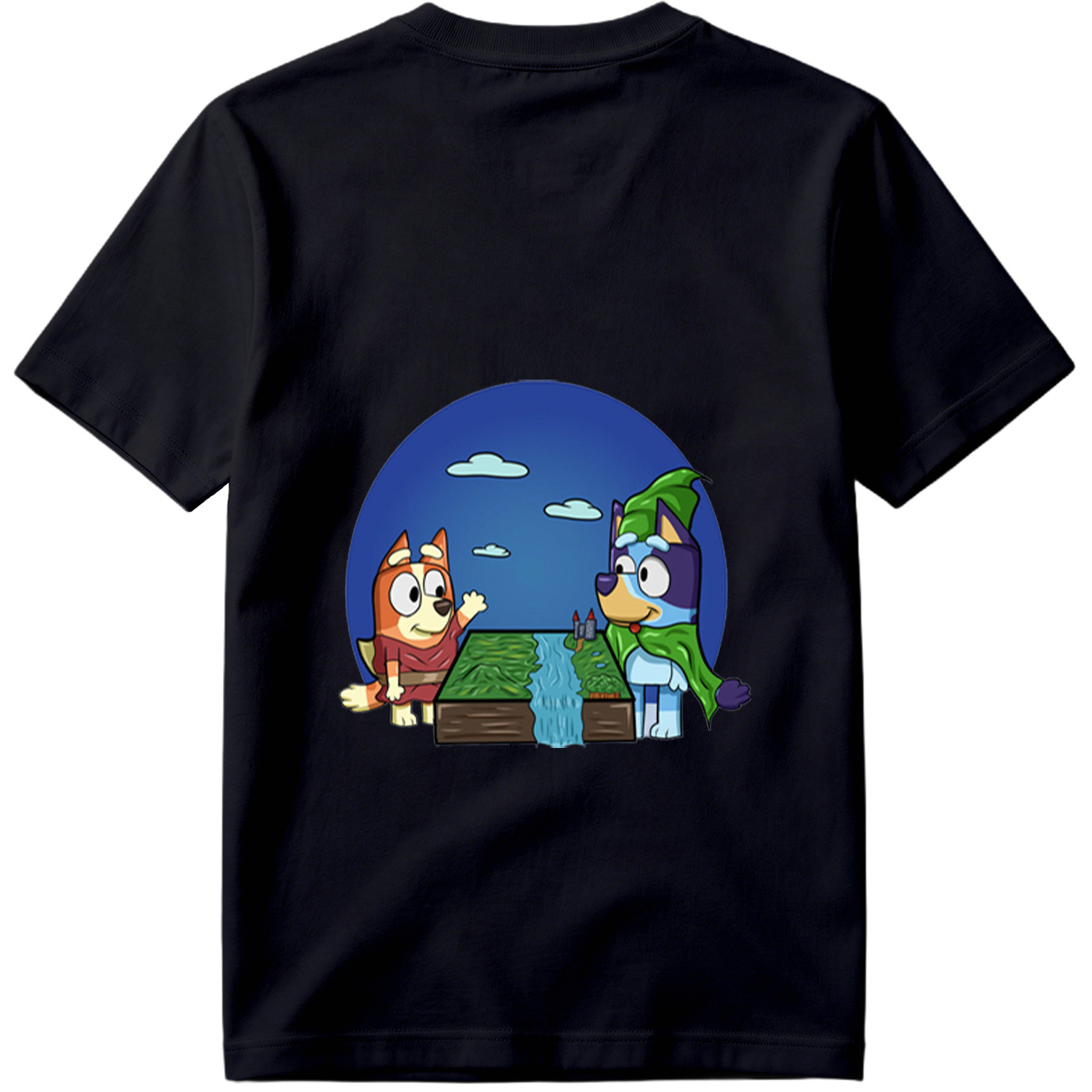 Bluey and Bingo in a Fantasy Adventure - Tee
