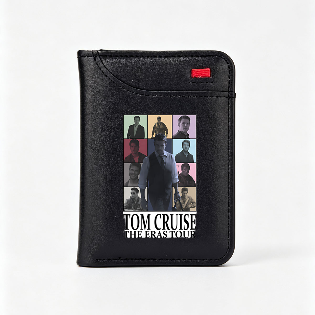 Tom Cruise: The Eras Tour - A Journey Through Iconic Roles - Vertical Style Wallet