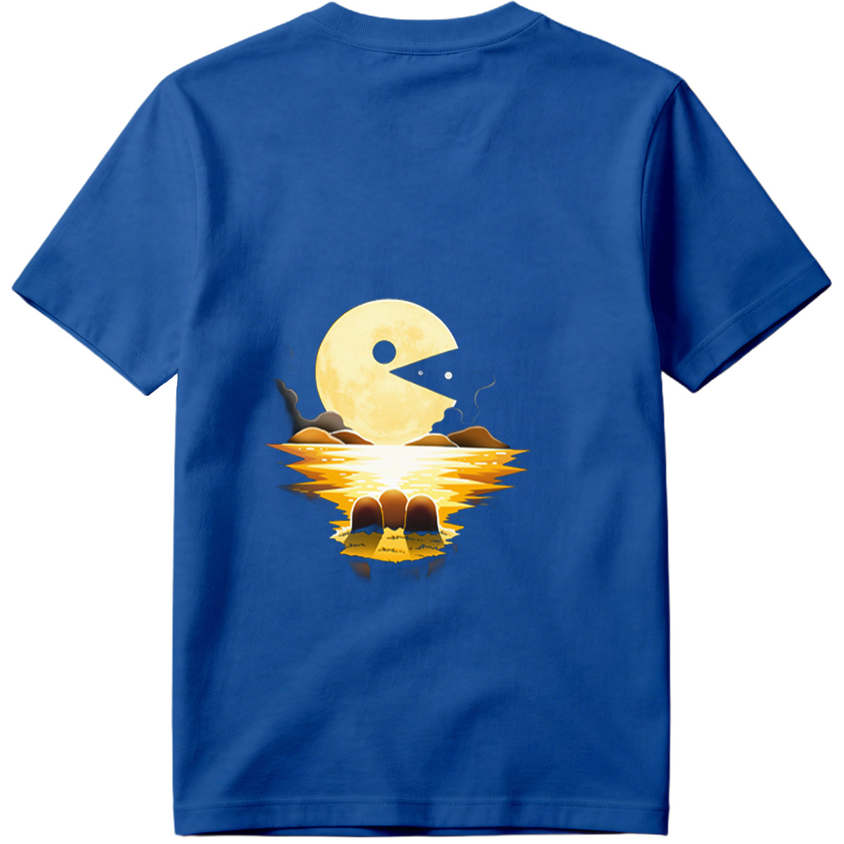 Pac-Man Moon Reflection - Tee